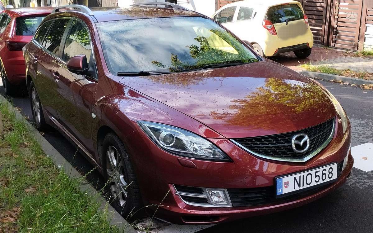 Mazda 6 2008 — rear view