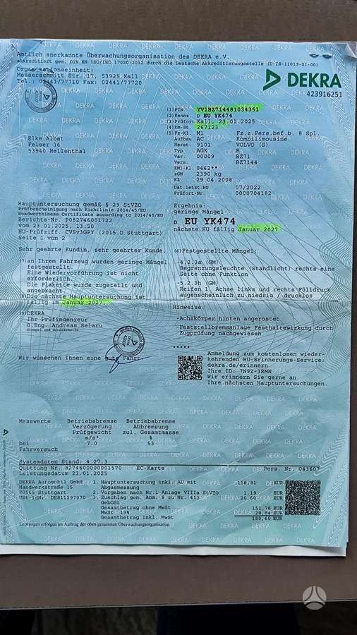 Volvo XC70 2008 — photo 20