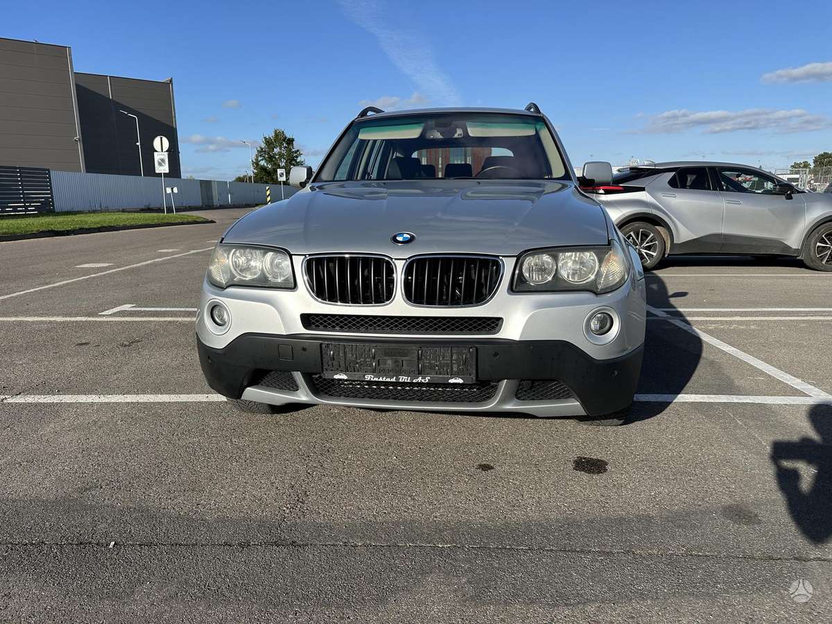 BMW X3 2007 — rear view