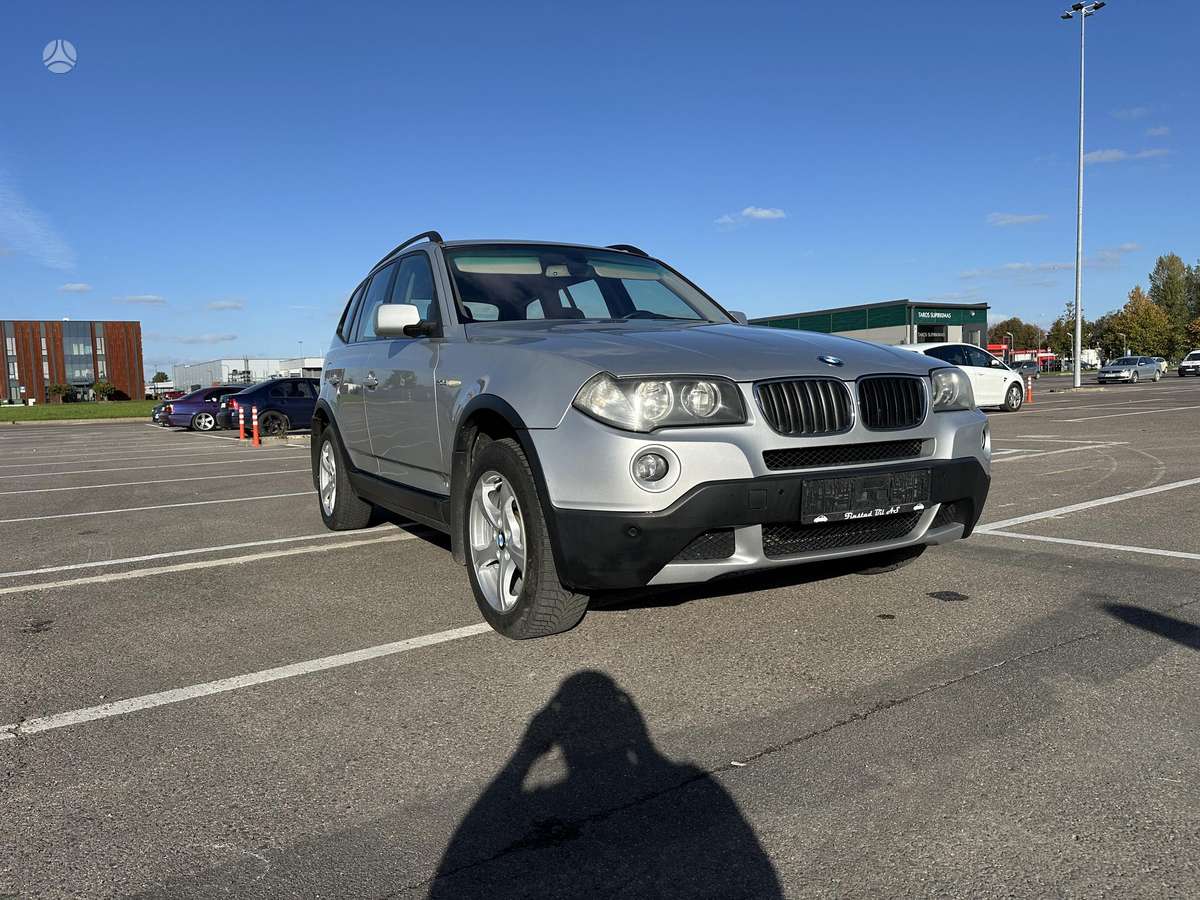 BMW X3 2007 — interior