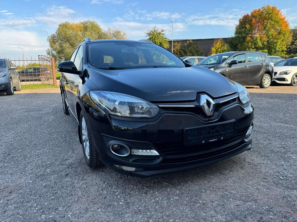 Renault Megane 2014 — салон