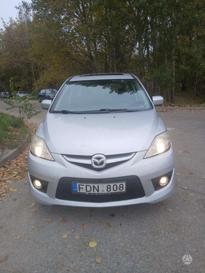 Mazda 5 2009 — rear view