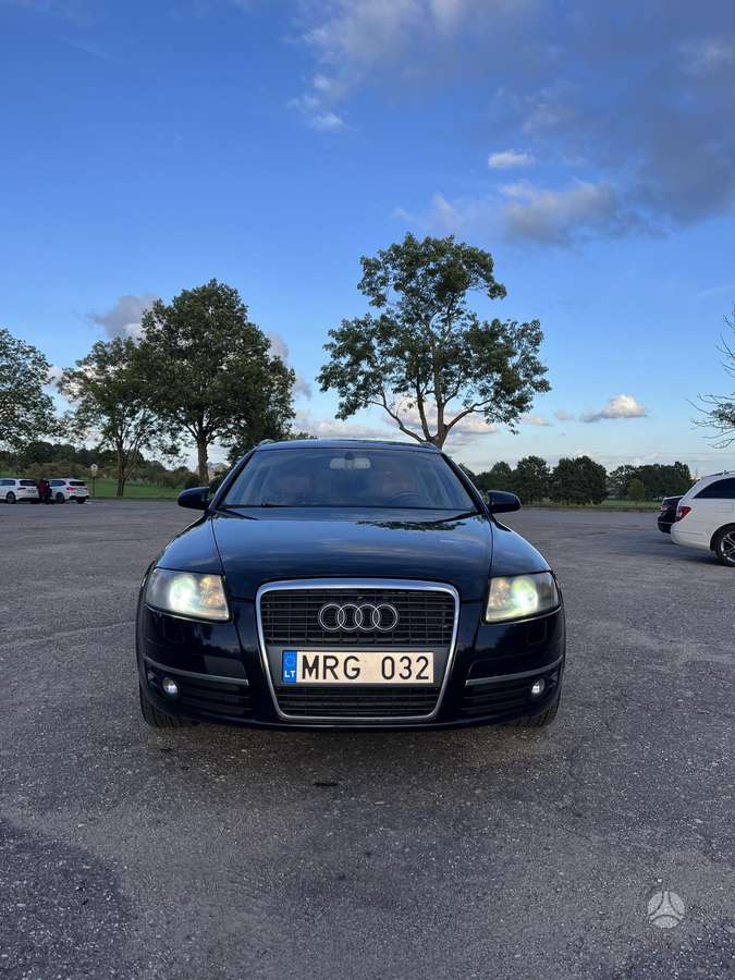 Audi A6 2005 — rear view