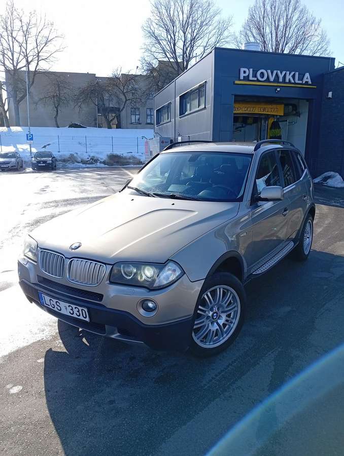 BMW X3 2007 — rear view