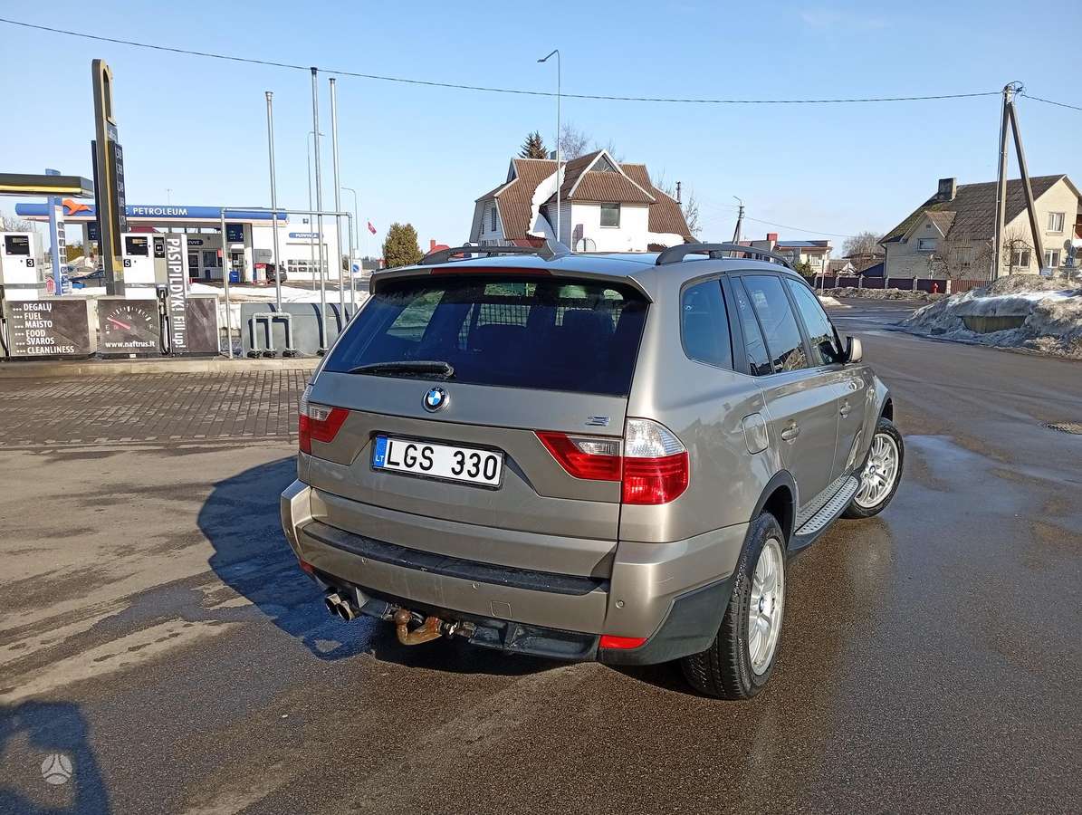 BMW X3 2007 — engine 2993 cm³, 218 HP (160kW)