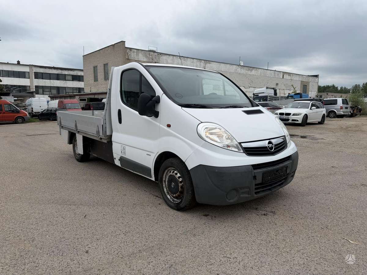 Opel Vivaro 2011 — вигляд ззаду
