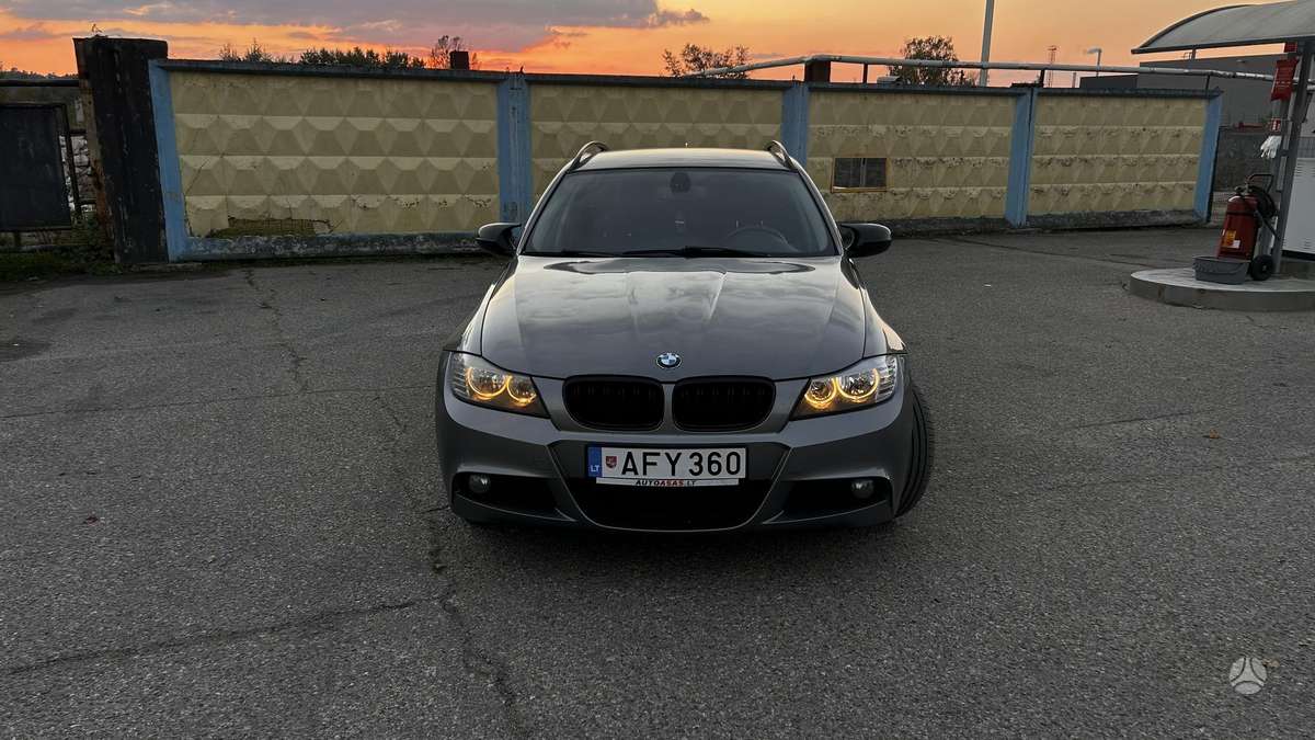 BMW 318 2010 — rear view