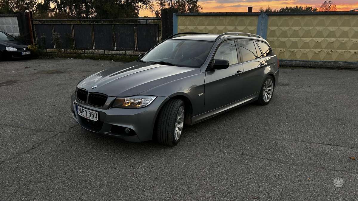 BMW 318 2010 — interior