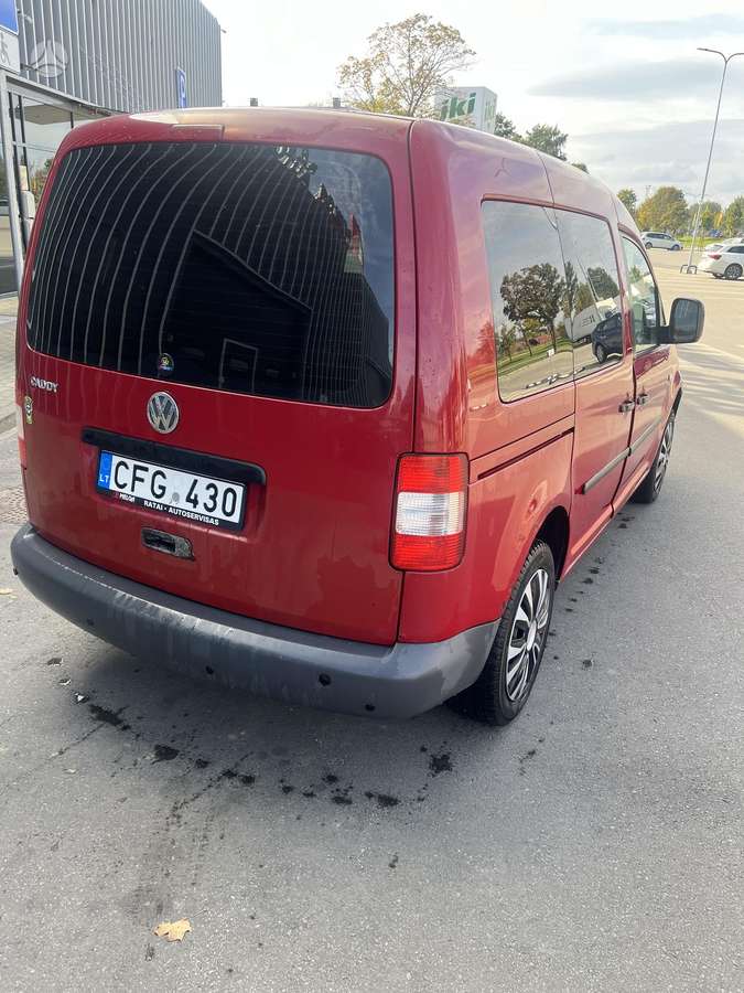 Volkswagen Caddy 2006 — engine 1900 cm³, 75 HP (55kW)