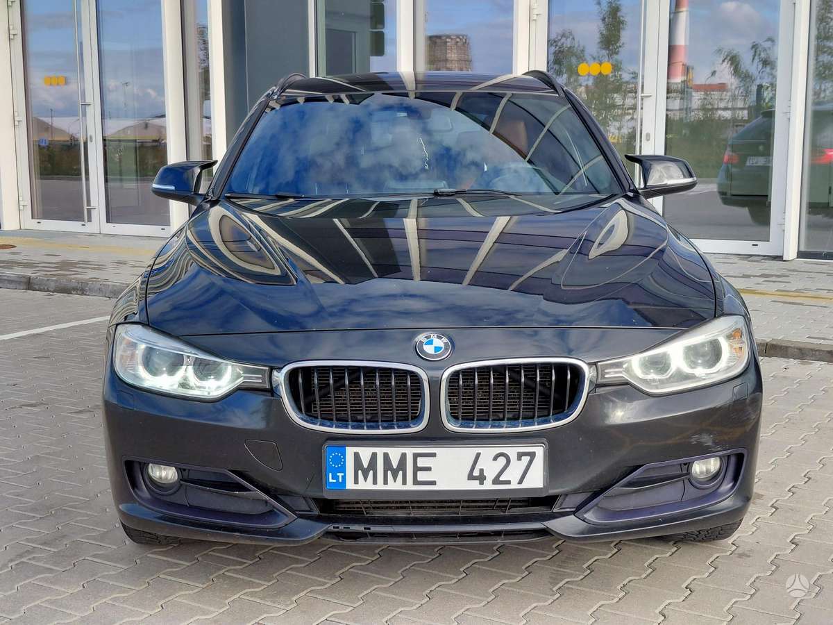 BMW 316 2014 — rear view