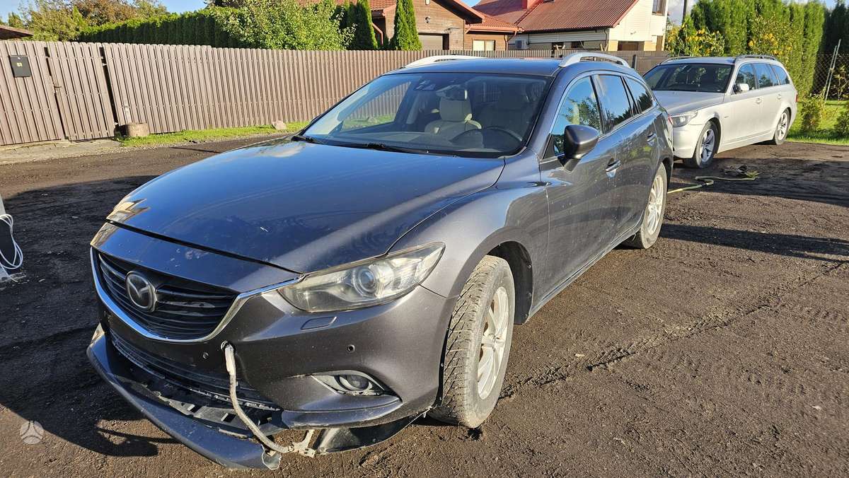 Mazda 6 2013 — rear view