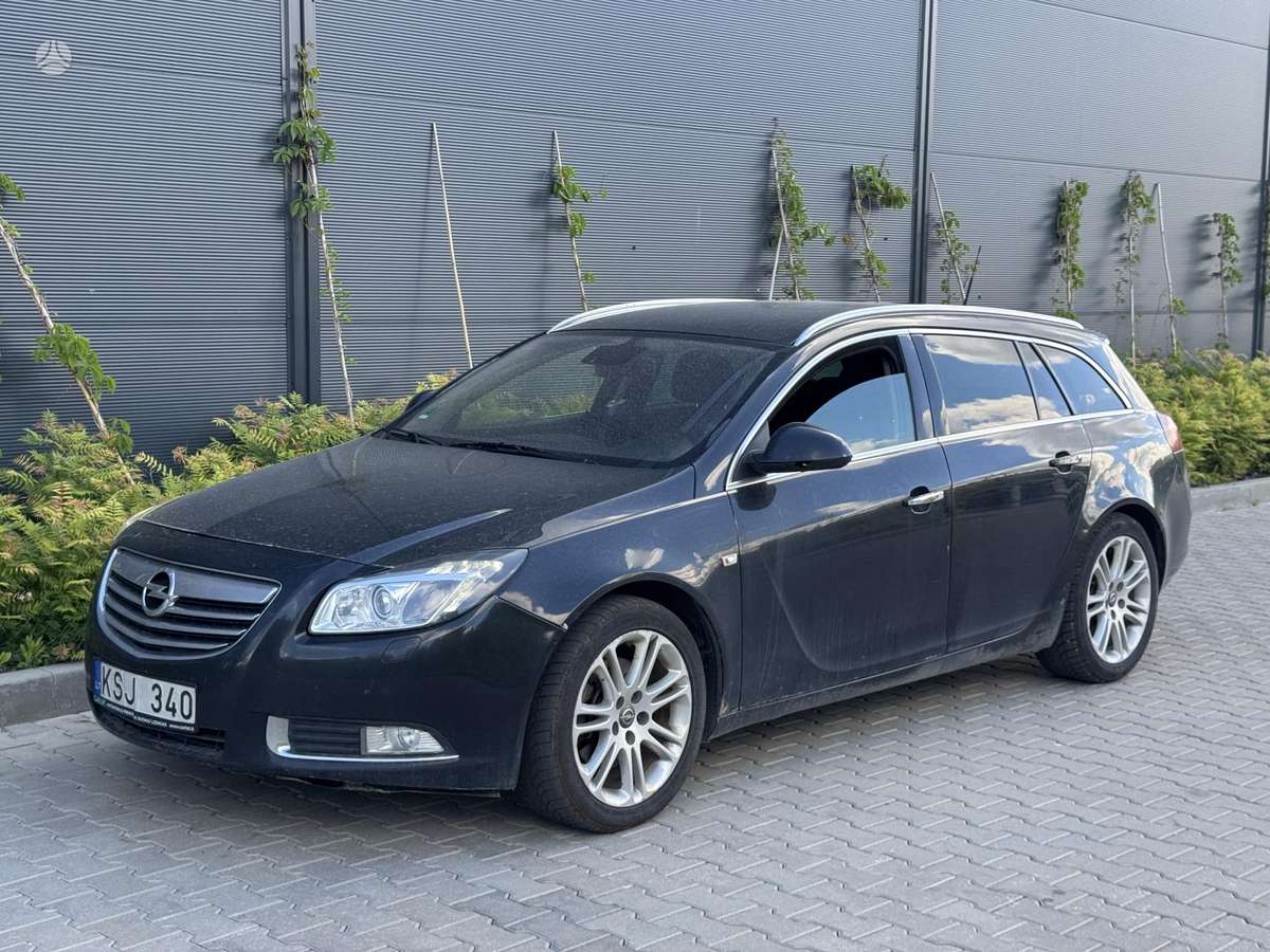 Opel Insignia 2010 — rear view