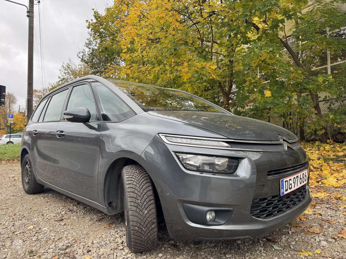 Citroen Grand 2014 — вигляд ззаду