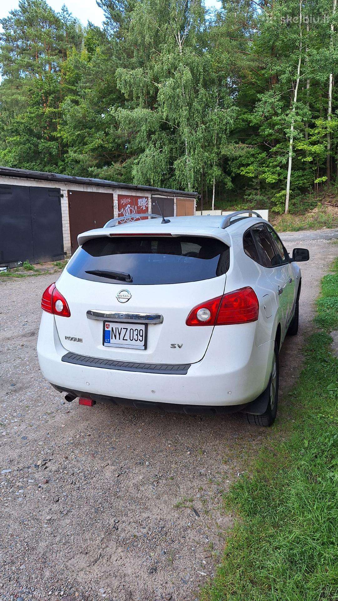 Nissan Rogue 2012 — двигун 2500 cm³, 173 HP (127kW)