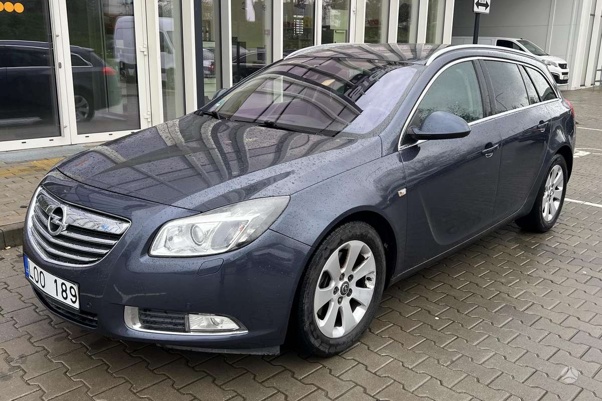Opel Insignia 2010 — rear view