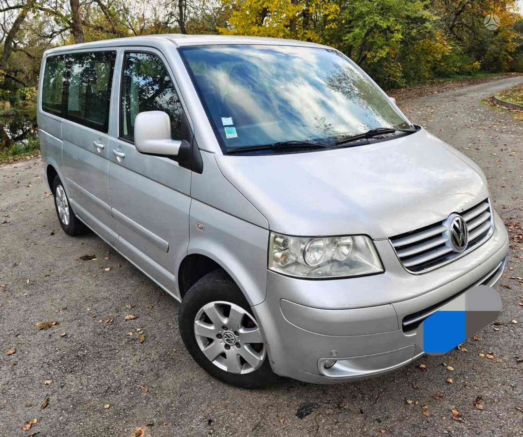 Volkswagen Multivan 2008 — вигляд ззаду