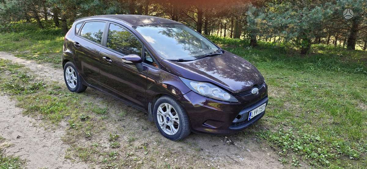 Ford Fiesta 2009 — rear view