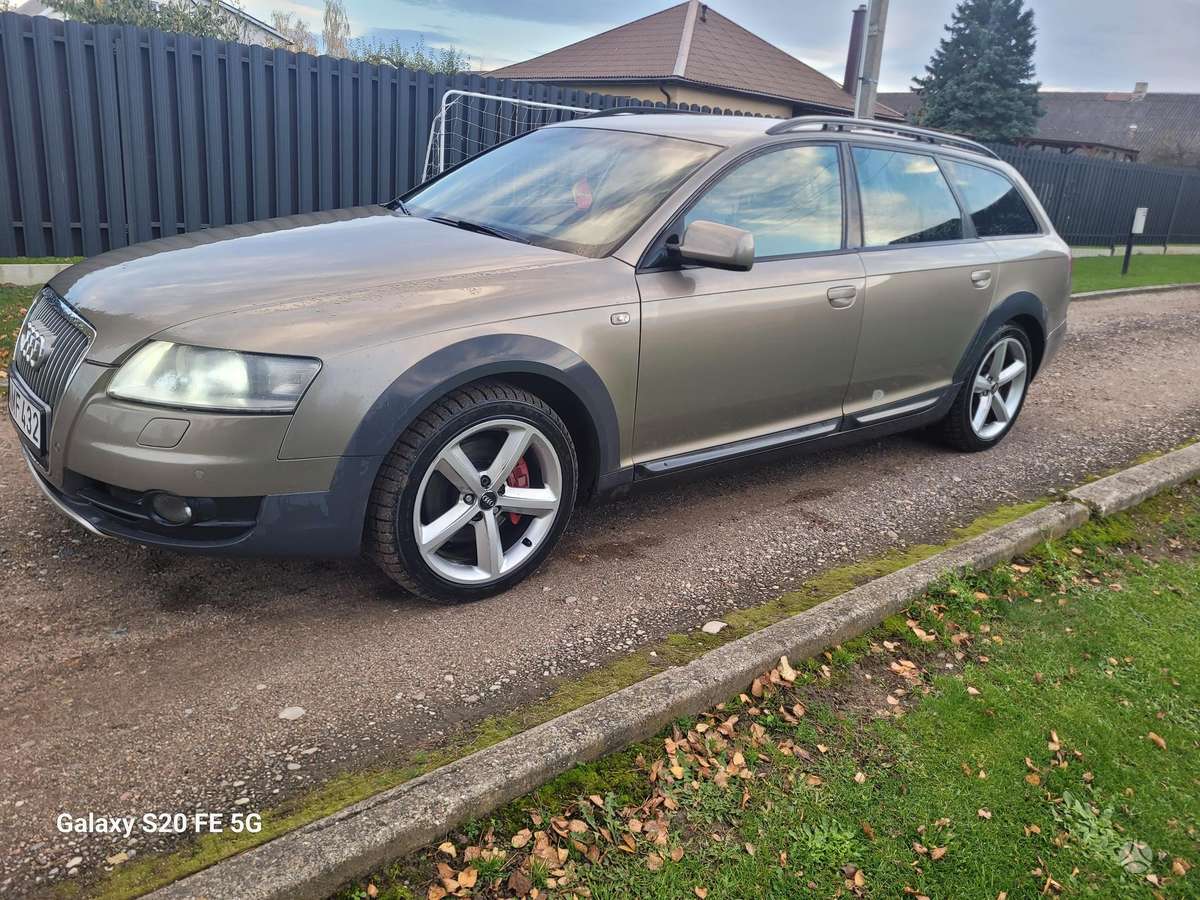 Audi A6 2007 — rear view