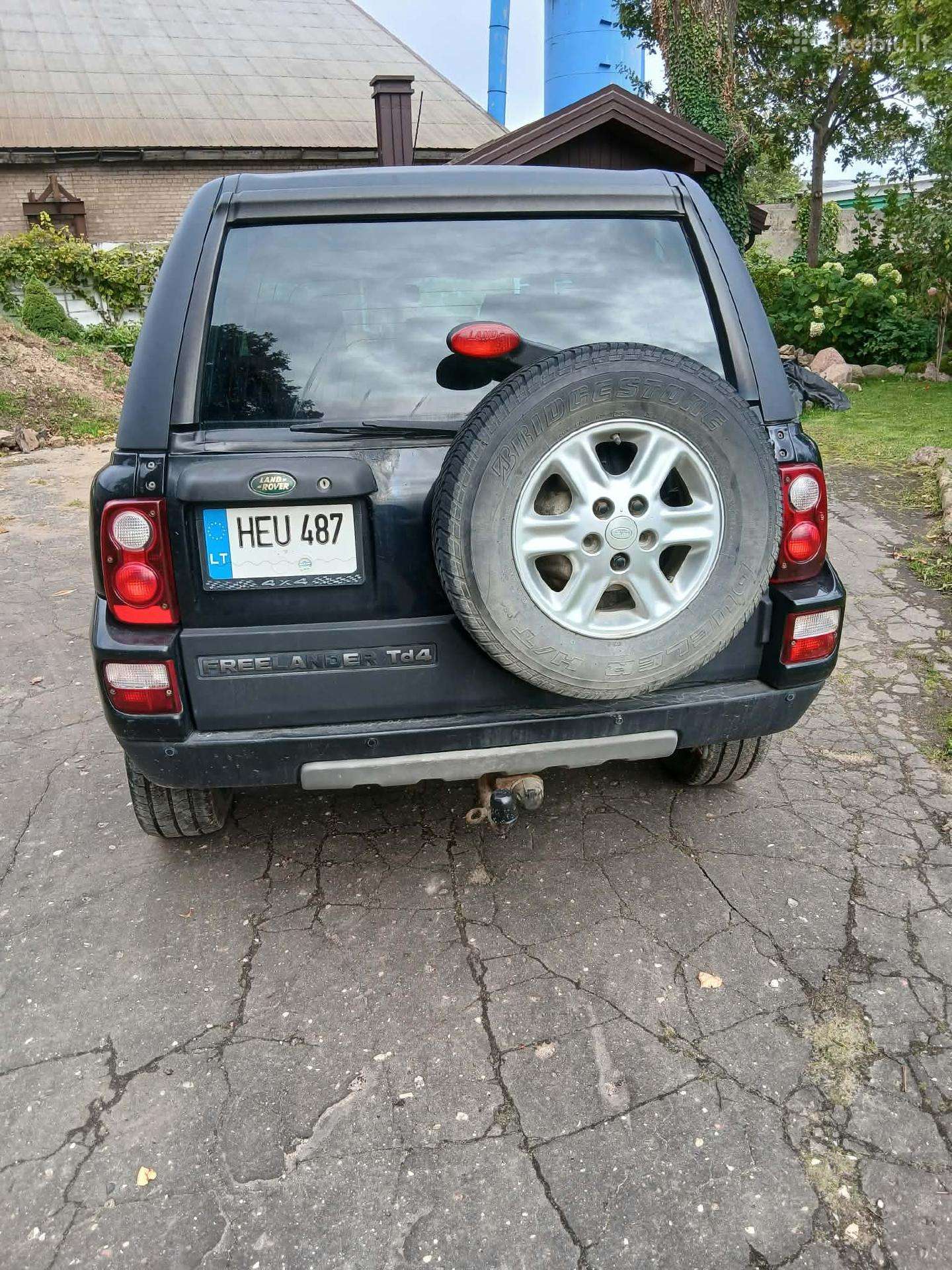 Land Rover 2004 — вигляд ззаду