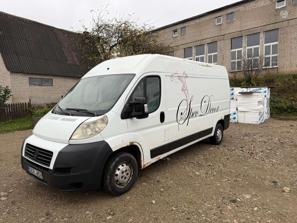 Fiat Ducato 2007 — салон