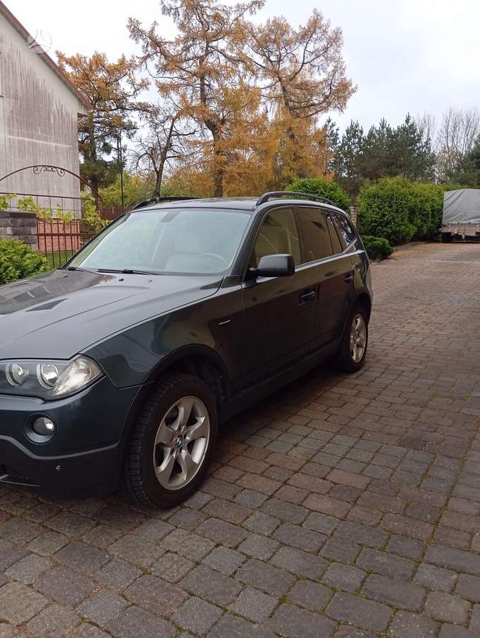 BMW X3 2008 — вигляд ззаду