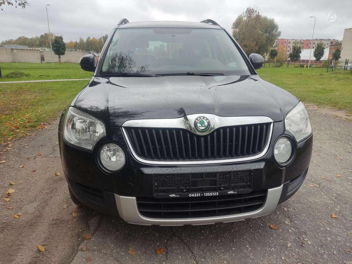 Skoda Yeti 2013 — interior