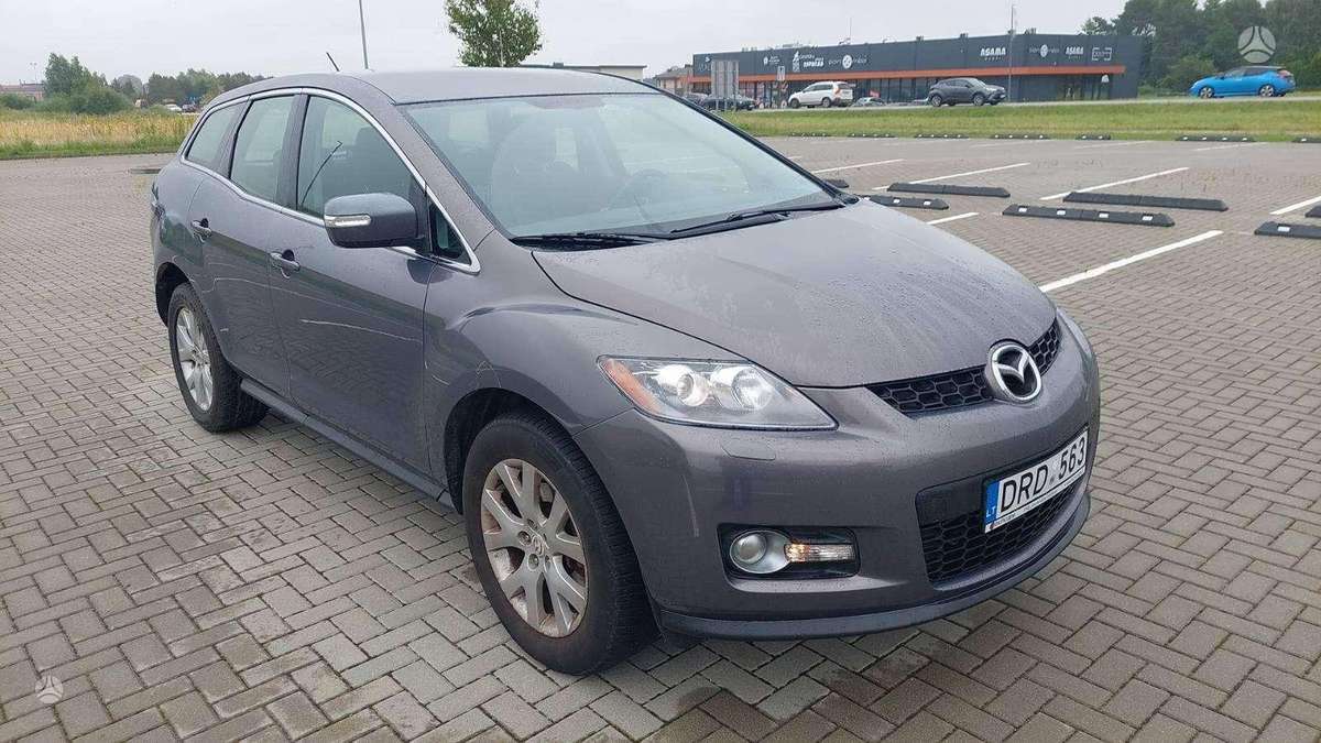 Mazda CX-7 2008 — вигляд ззаду