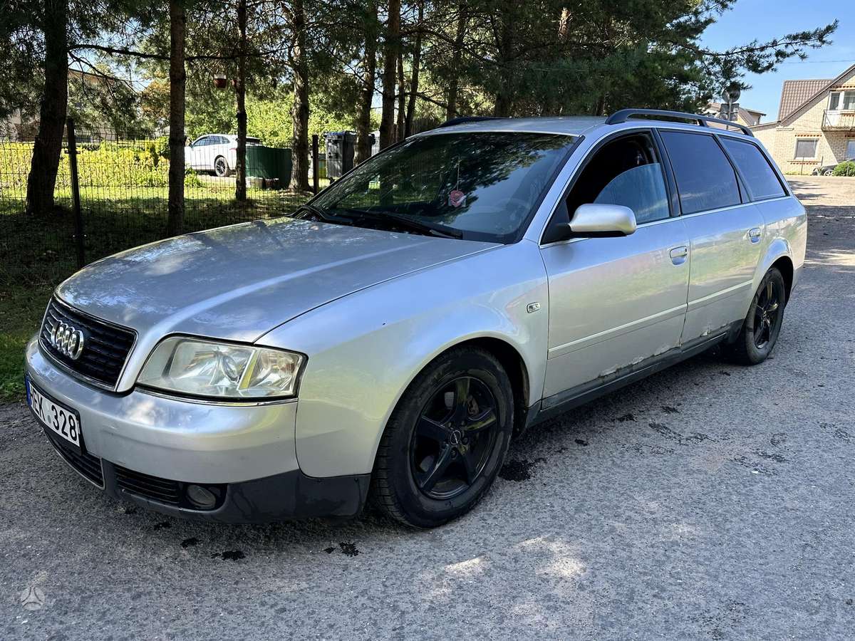Audi A6 2004 — rear view