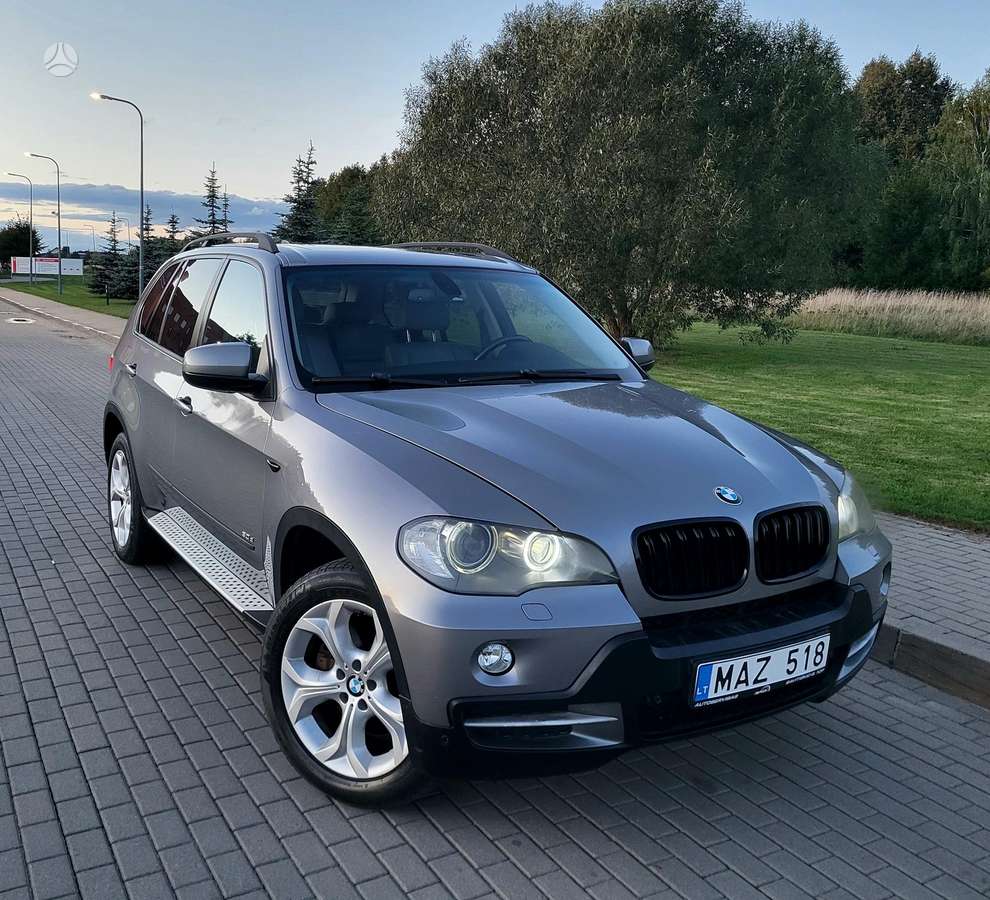 BMW X5 2007 — вигляд ззаду