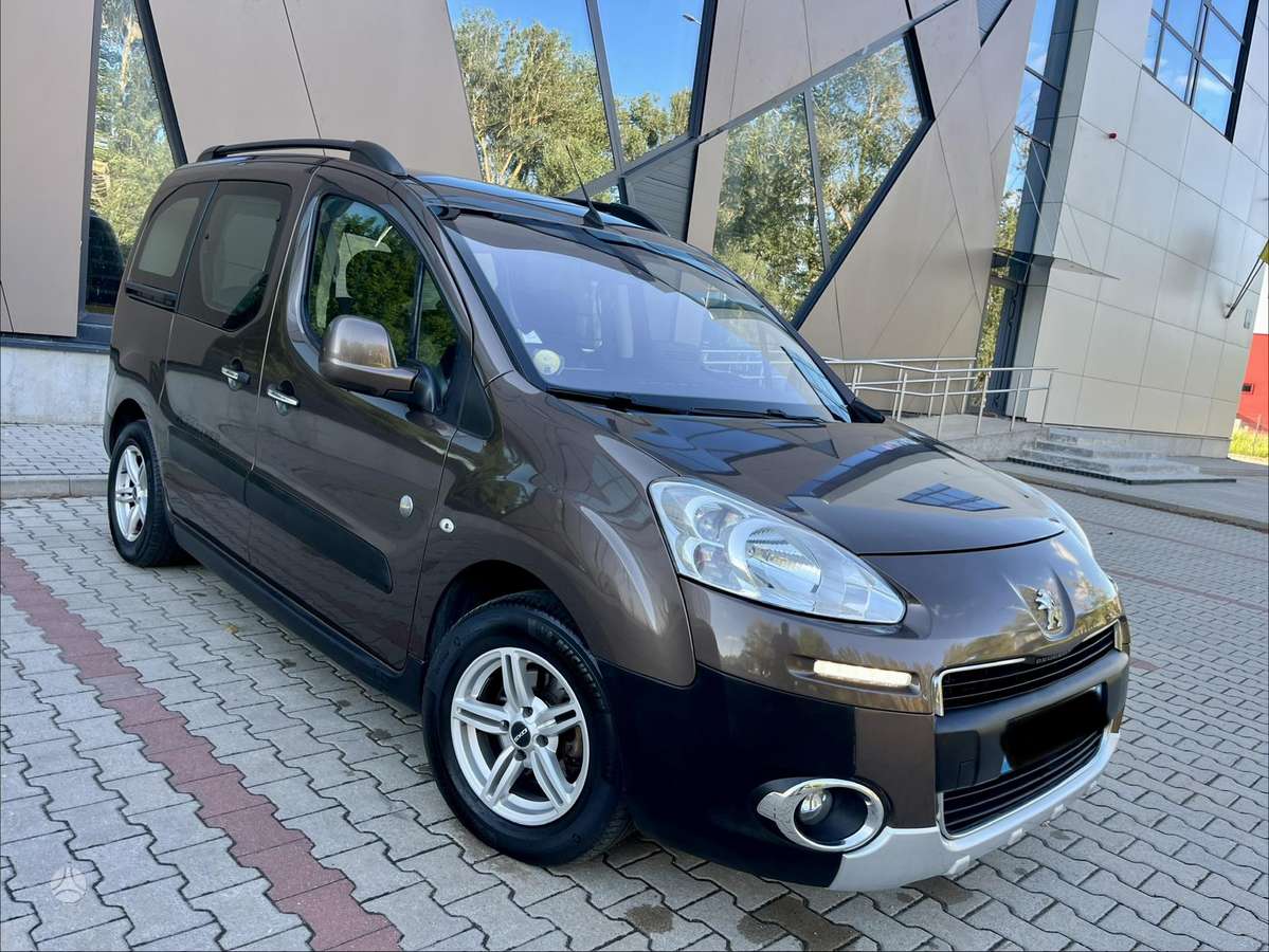 Peugeot Partner 2013 — вигляд ззаду