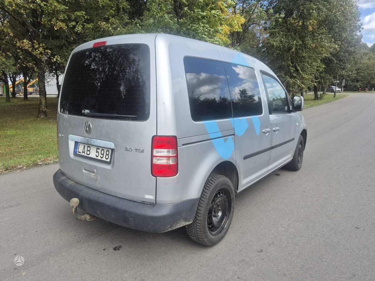 Volkswagen Caddy 2011 — engine 2000 cm³, 140 HP (103kW)