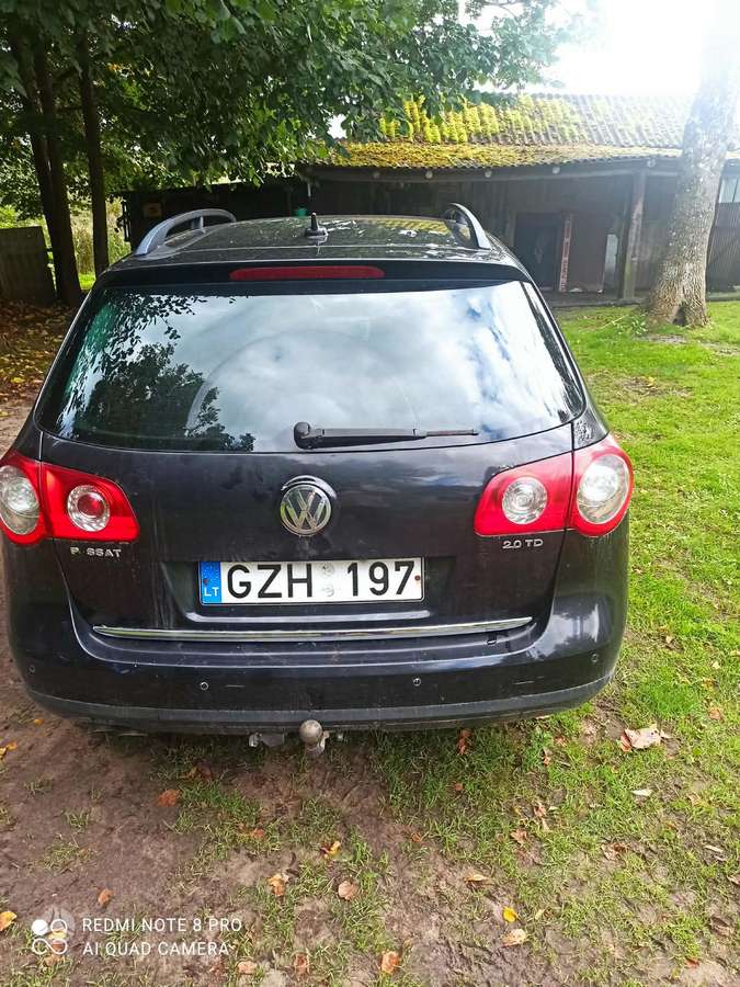 Volkswagen Passat 2007 — вигляд ззаду