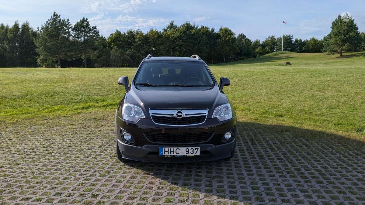 Opel Antara 2014 — rear view