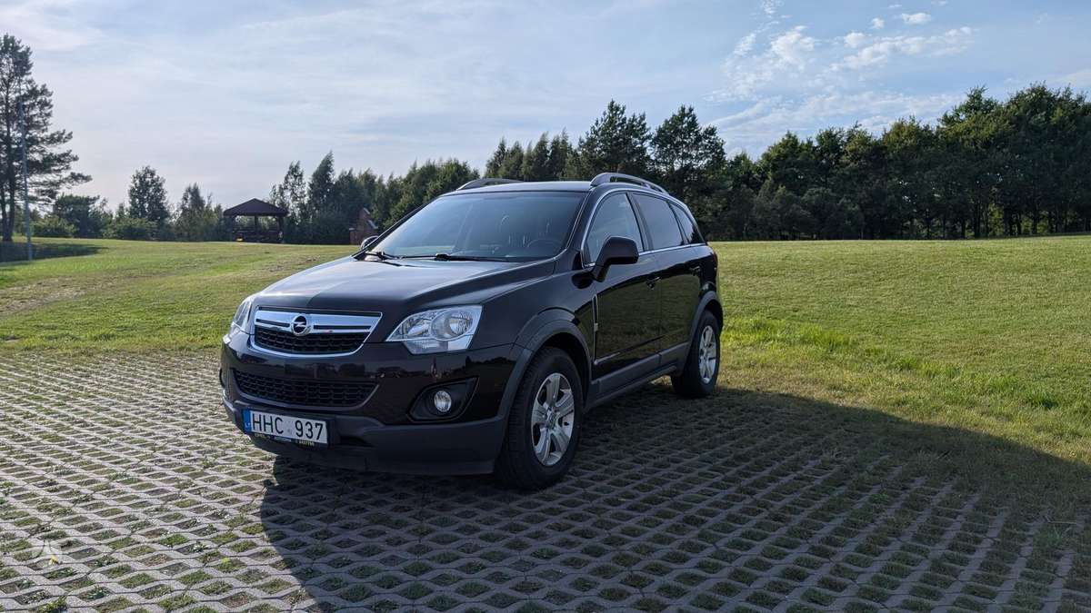 Opel Antara 2014 — interior