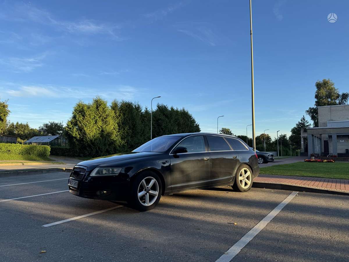 Audi A6 2008 — rear view