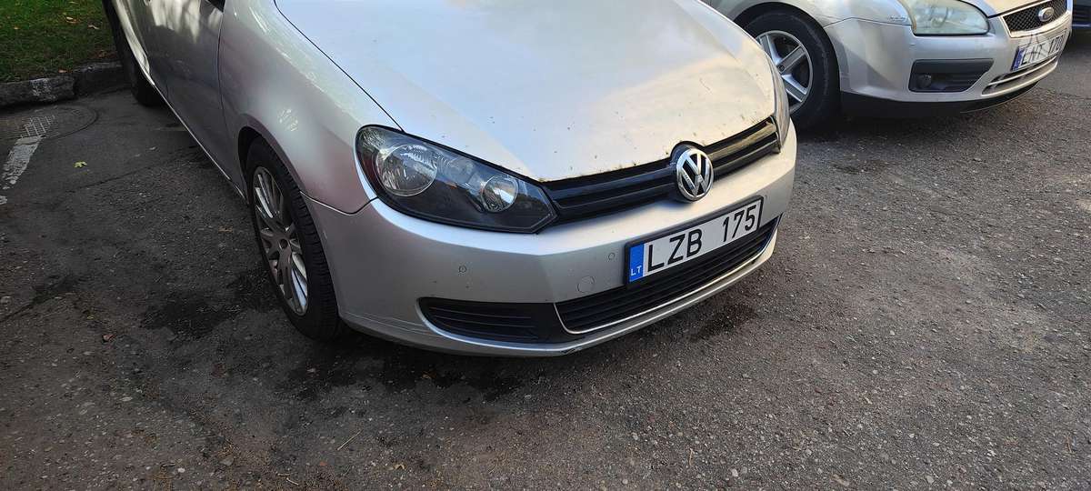 Volkswagen Golf 2010 — вигляд ззаду