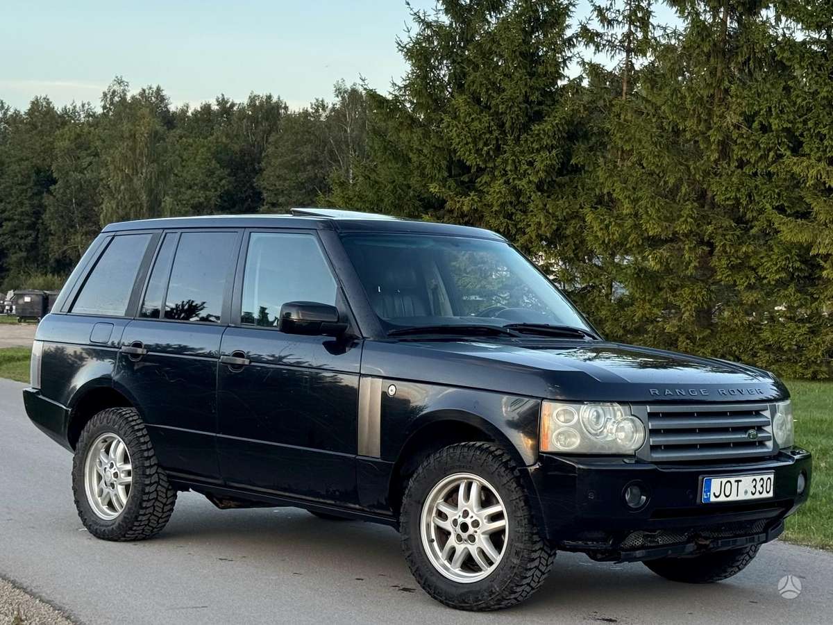 Land Rover 2005 — салон