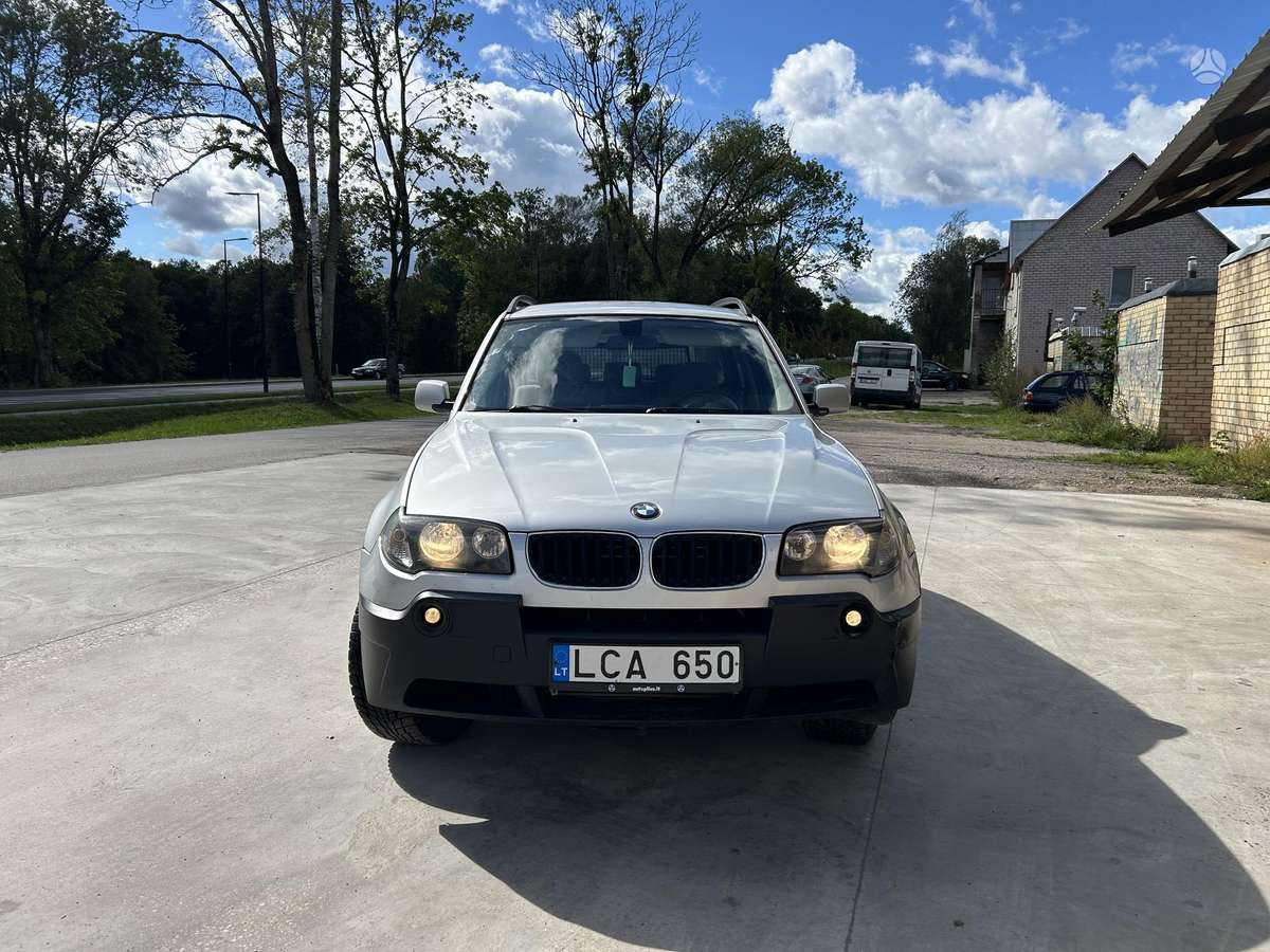 BMW X3 2006 — rear view