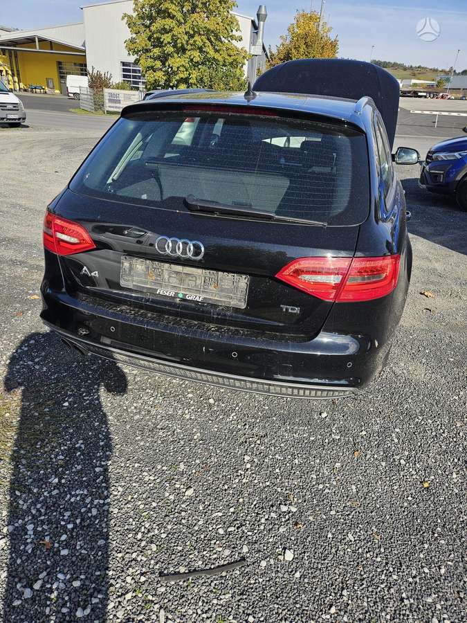 Audi A4 2015 — rear view