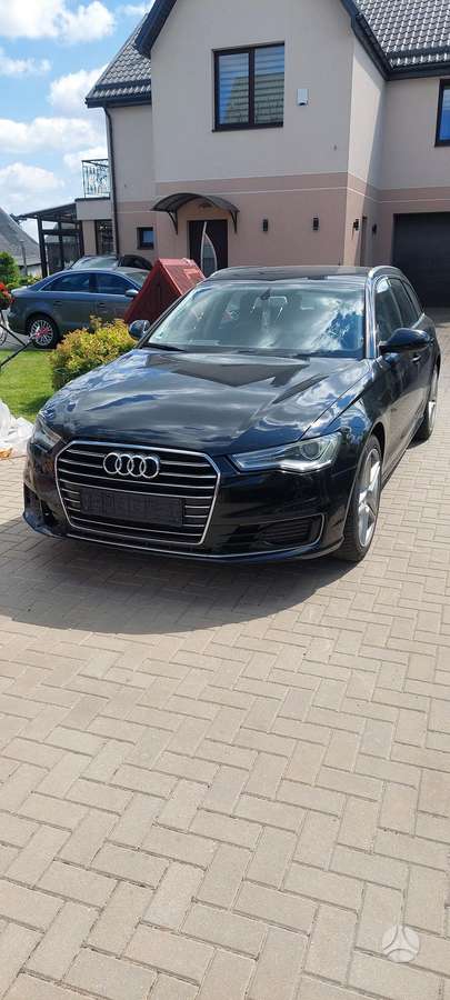 Audi A6 2015 — rear view