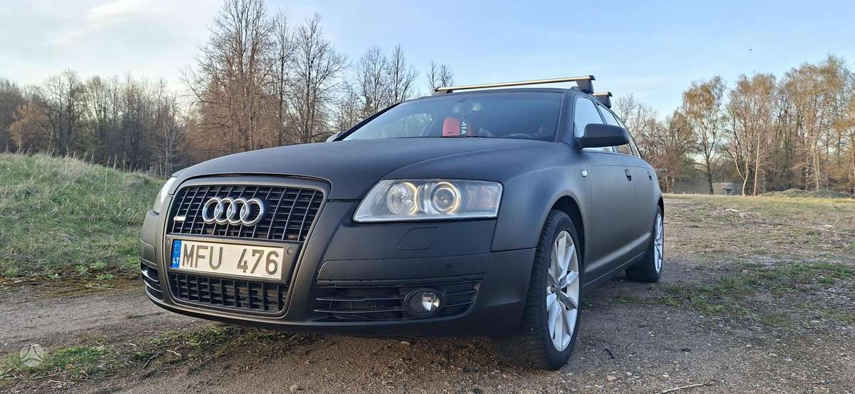 Audi A6 2008 — rear view