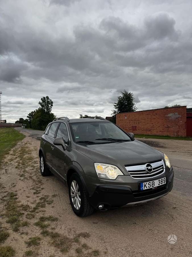 Opel Antara 2007 — rear view