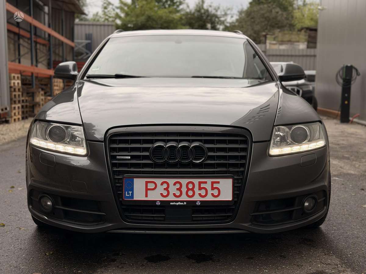 Audi A6 2011 — rear view