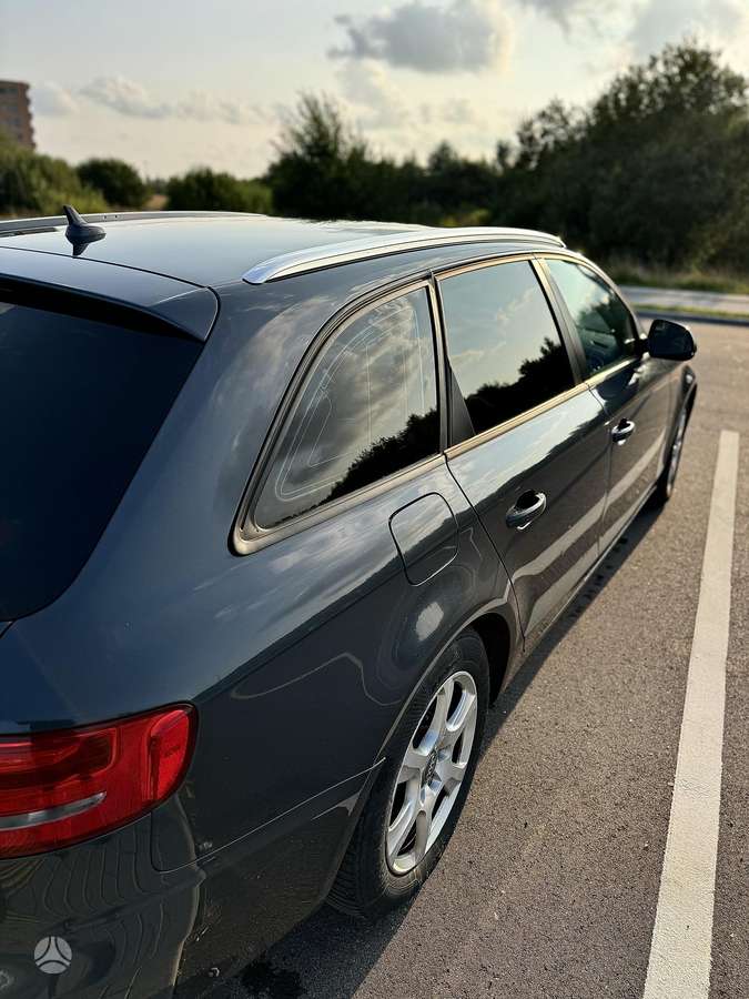 Audi A4 2009 — вигляд ззаду