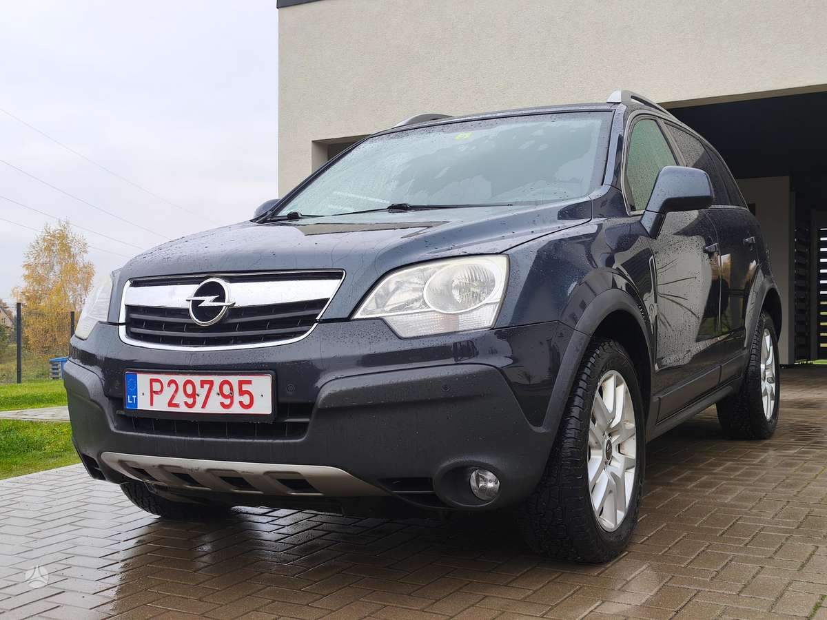Opel Antara 2009 — вигляд ззаду