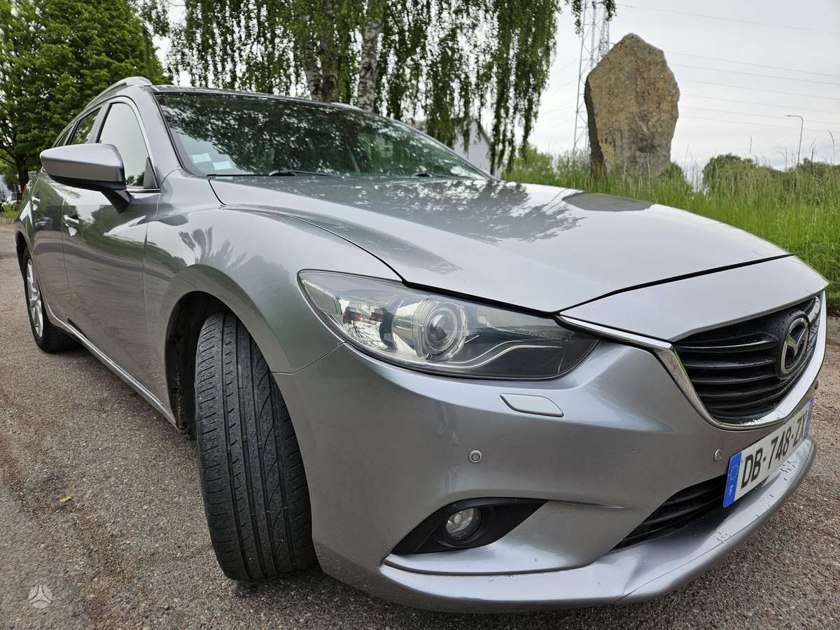 Mazda 6 2014 — rear view