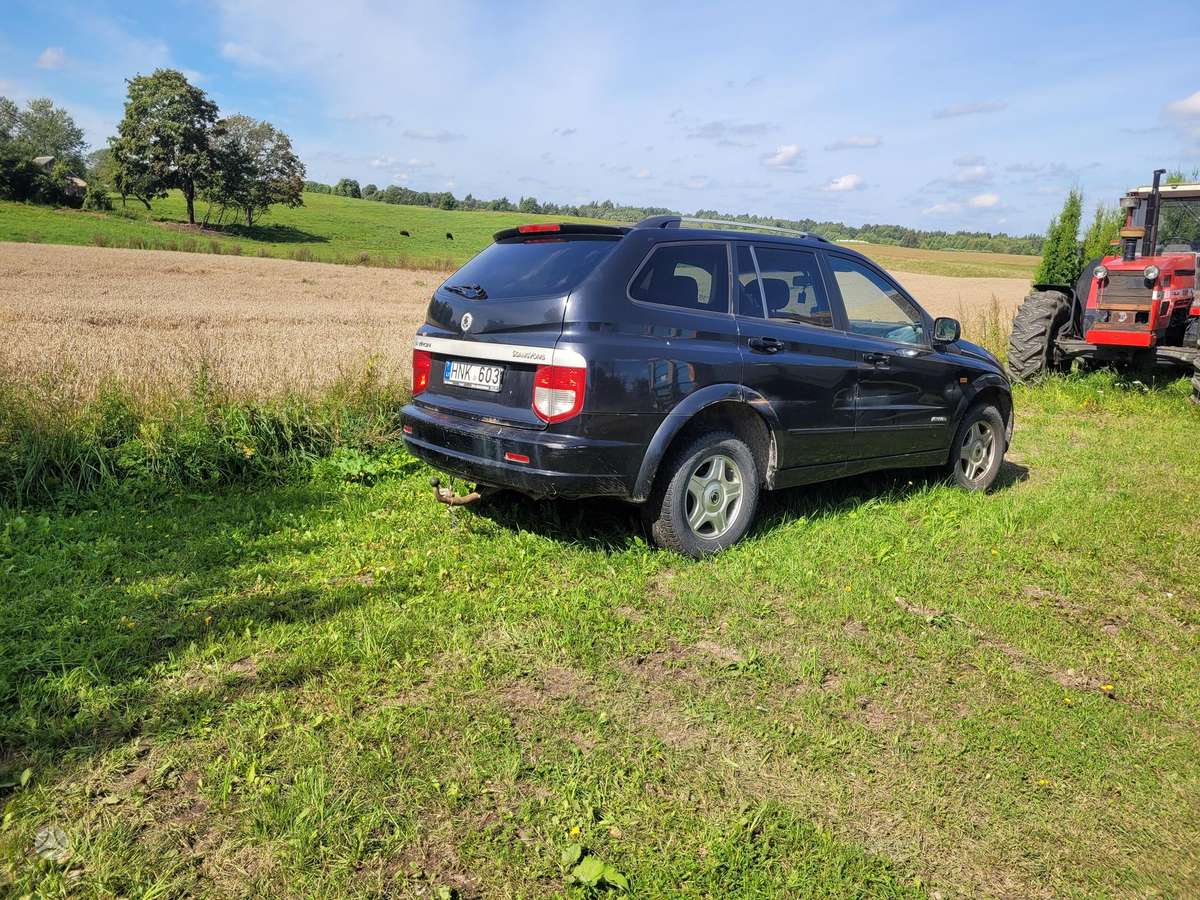 SsangYong Kyron 2007 — rear view
