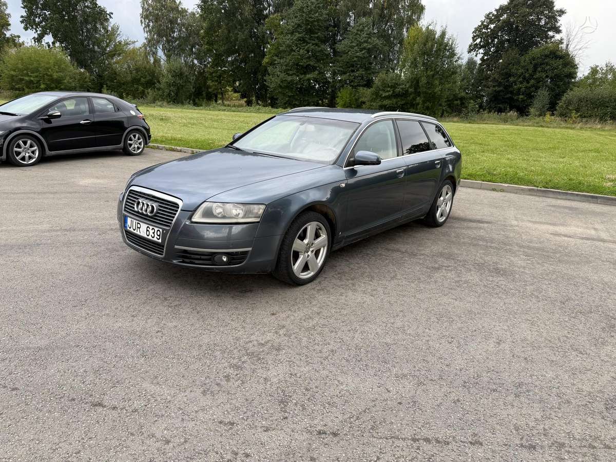 Audi A6 2006 — rear view
