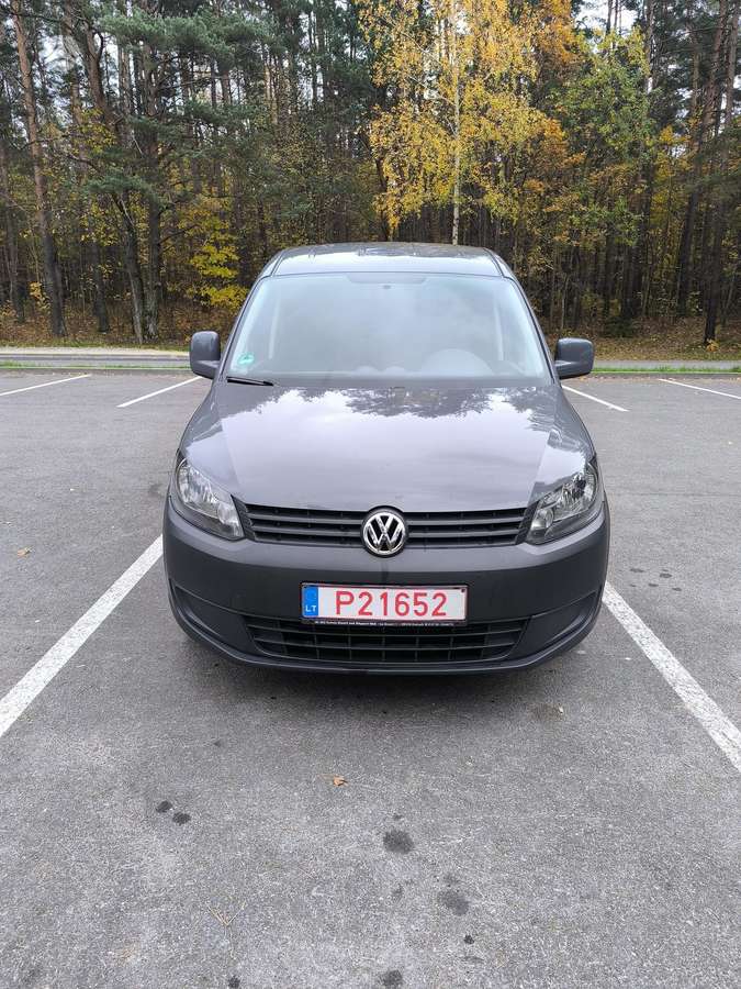 Volkswagen Caddy 2012 — rear view