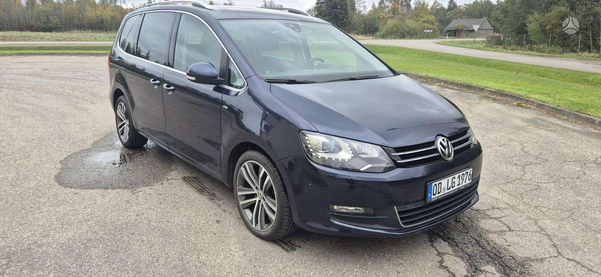 Volkswagen Sharan 2014 — engine 1968 cm³, 140 HP (103kW)
